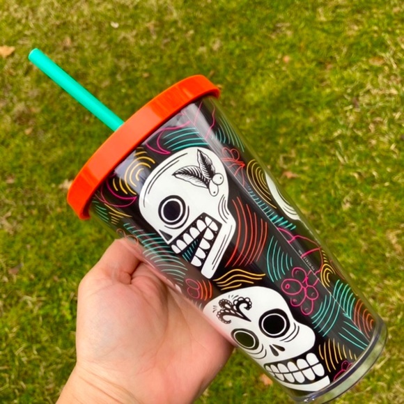 STARBUCKS Mexico Day of the Dead Tumbler Cup - Picture 4 of 7
